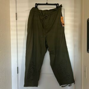 Women’s NWT Future Collective Green Pants